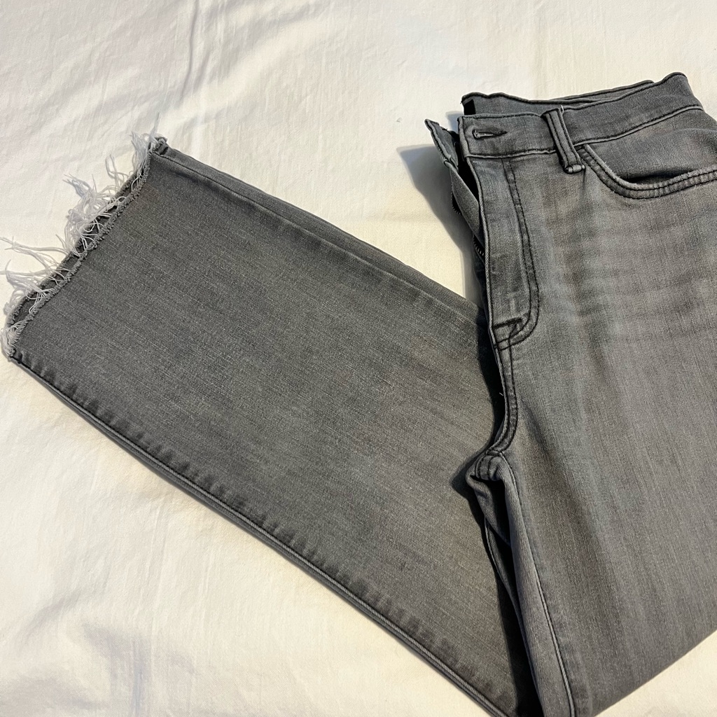 Nwt Women’s Hudson Noa High Rise Straight Jeans Ankle Length Size 28